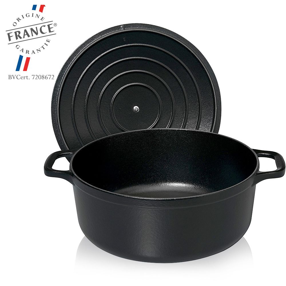 Reviews for Chasseur French Enameled 18 in. Cast Iron Grill Pan in Black