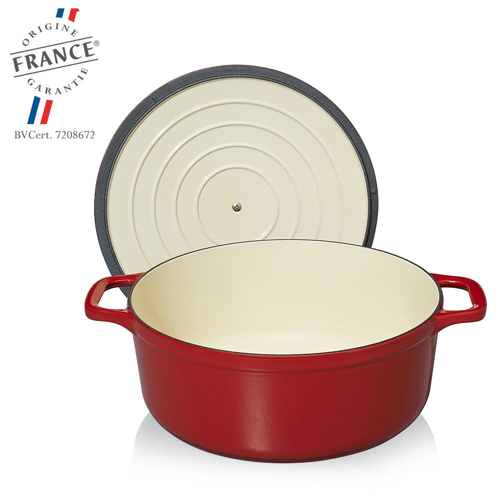 Chasseur - Round Casserole - Red