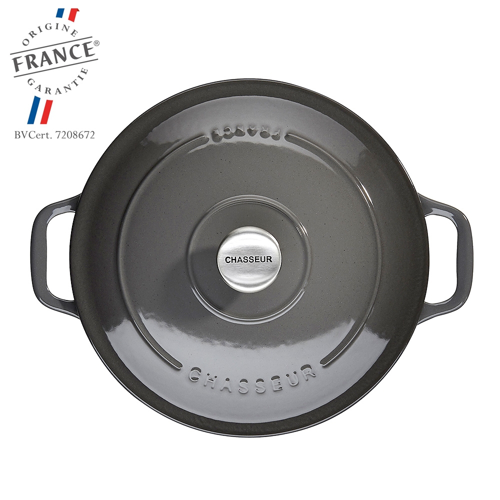 Chasseur Round Casserole Caviar